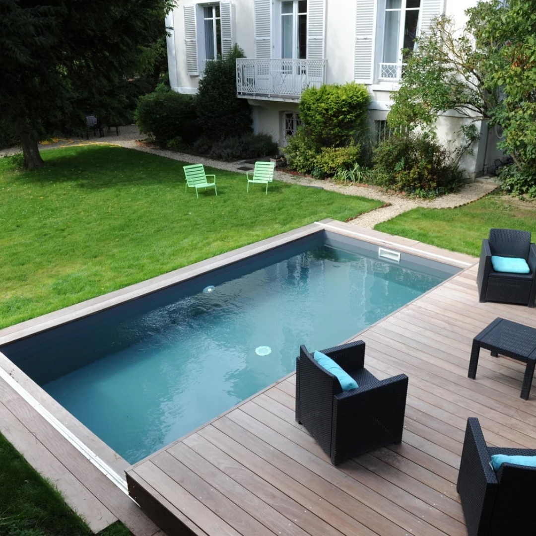 Раздвижная терраса для бассейна в Тюмени