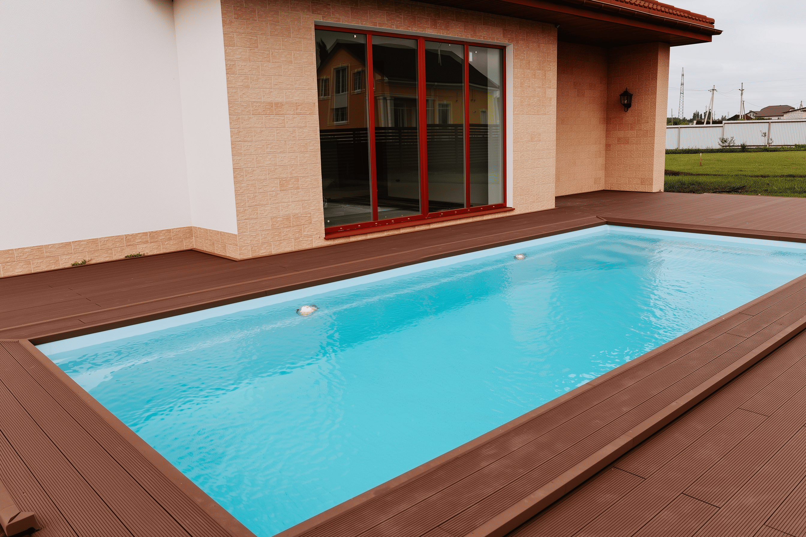 Композитный бассейн Laguna 8 — вид сверху в Тюмени